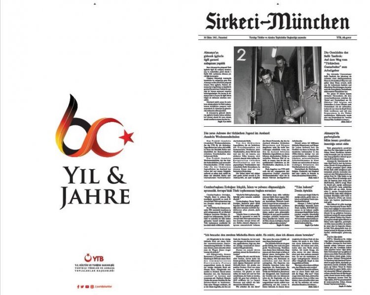 Almanya’ya Göçün 60’ıncı Yılına Özel  Çift Dilli Gazete