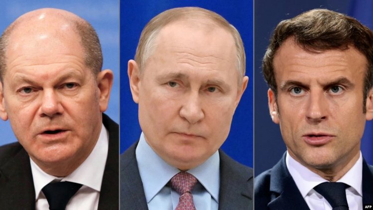 Almanya ve Fransa Liderlerinden Putin'e Uyarı