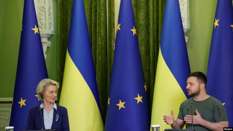 Avrupa Komisyonu Başkanı'ndan Kiev'e İkinci Ziyaret