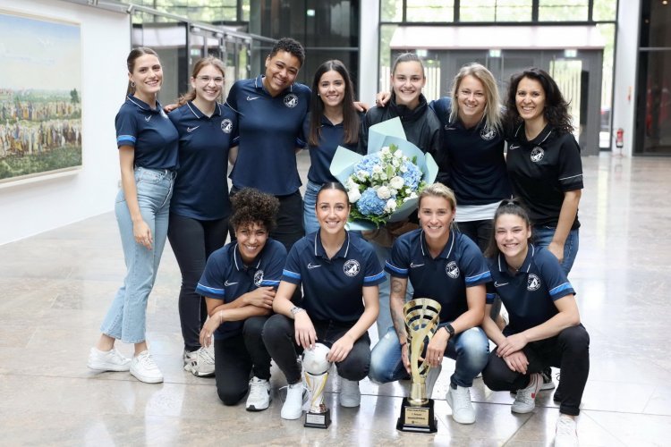 Türkiyemspor Kadın Futbol Takımı Berlin Büyükelçilik Ziyareti