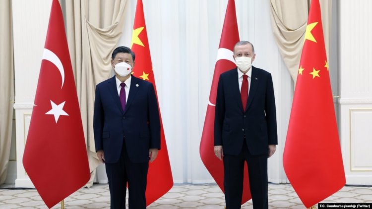 Erdoğan Çin Devlet Başkanı Xi ile Görüştü