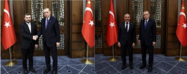Cumhurbaşkanı Erdoğanın  STK Başkanlarını Kabulu.