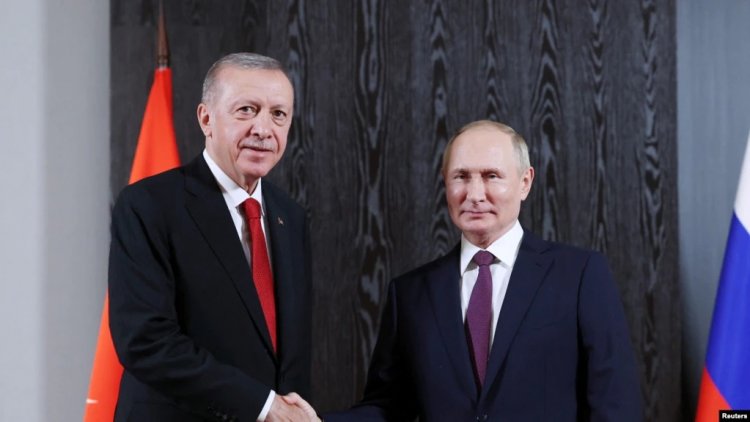 Erdoğan ile Putin Telefonda Görüştü