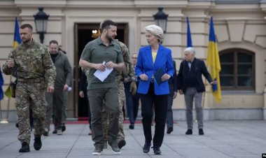 Savaşın Devam Ettiği Ukrayna'nın Başkenti Kiev’de "Sirenler Altında"AB-Ukrayna Zirvesi