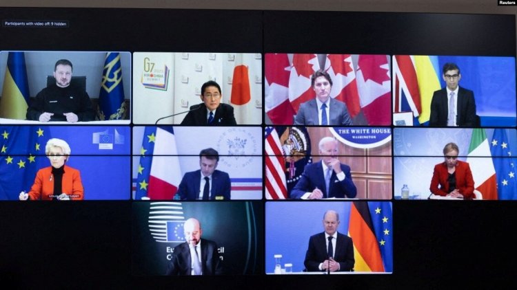 G7 Ülkeleri Rusya’ya Karşı Yeni Önlemler Alacak