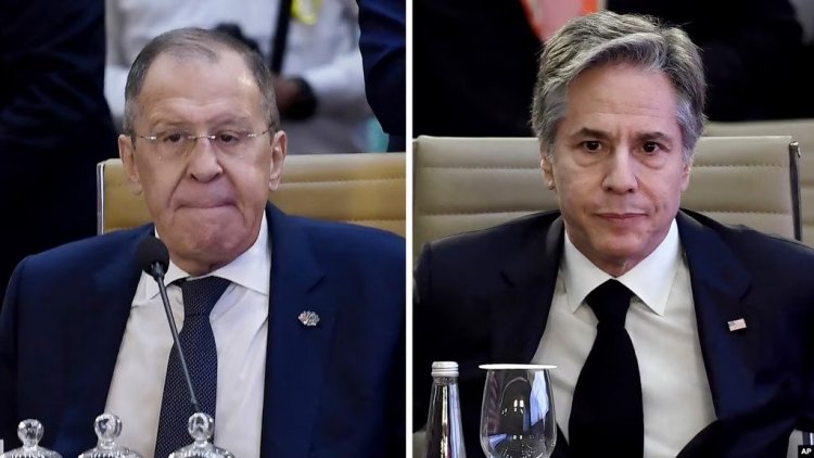 Blinken ve Lavrov G20 Toplantısında Görüştü