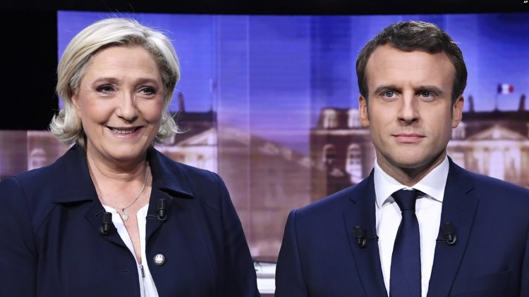 Fransa'da Son Anketlere Göre Le Pen Macron'dan Önde