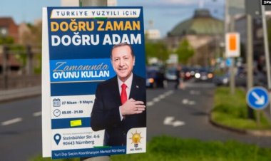 Erdoğan Afişleri Alman Medyasında
