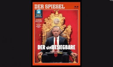 Der Spiegel Dergisinde Erdoğan Fotoğraflı Kapak