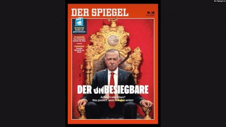 Der Spiegel Dergisinde Erdoğan Fotoğraflı Kapak