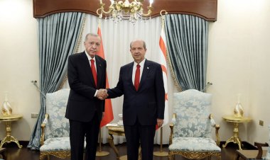 Erdoğan KKTC'de: "Müzakere masasına dönme yolu KKTC'nin tanınmasından geçer"