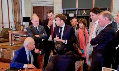 Biden, Macron, Scholz ve Sunak Rusya konusunu konuştu