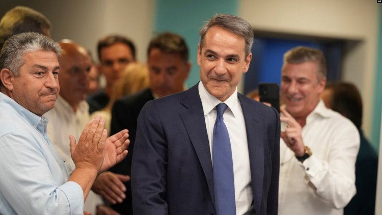 Yunanistan’da seçimin kazananı Miçotakis'in Yeniden Demokrasi Partisi