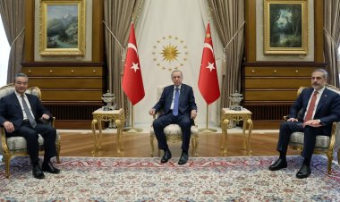 Çin Dışişleri Bakanı Wang Ankara’da Erdoğan ve Fidan’la görüştü