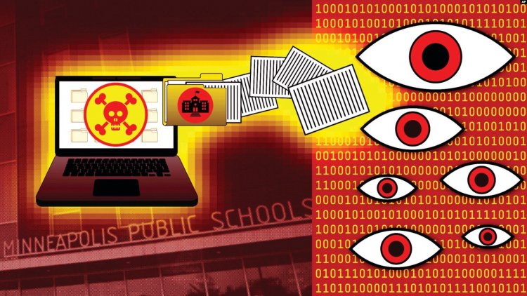 Bilgisayar korsanları öğrencilerin okul sistemlerindeki özel dosyalarını internette yayıyor