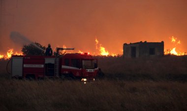 Yunanistan’ın kuzeyindeki yangınlar dördüncü gününde