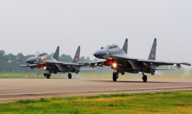 Çin ordusu Tayvan yakınlarına 24 saat içinde 103 savaş uçağı gönderdi