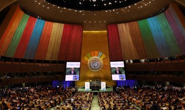 Erdoğan BM’deki “gökkuşağı” renklerinden rahatsız oldu: “Guterres’e rahatsızlığımı iletmek istedim”