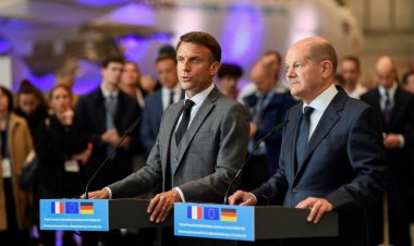 Scholz ve Macron’dan İsrail’e dayanışma mesajı