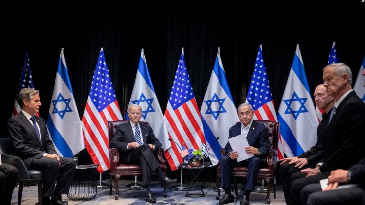 Başkan Biden İsrail ziyaretini tamamladı, İsrail Gazze'ye insani yardım tedarikini kabul etti