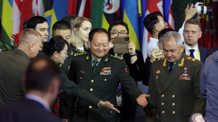 Çin ve Rusya askeri forumda ABD'yi hedef aldı