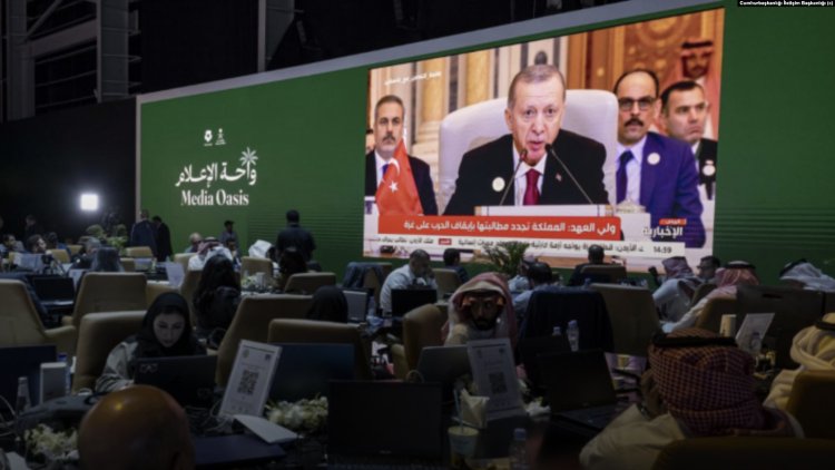 Erdoğan yine batılı ülkeleri hedef aldı: “Filistin'de süregiden katliamlar karşısında sessizliğe bürünmeleri utanç vericidir”