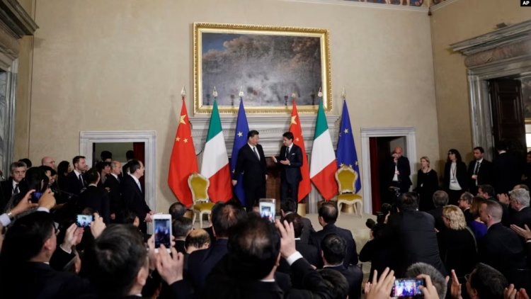 İtalya Çin'e Kuşak ve Yol Girişiminden Ayrıldığını Söyledi