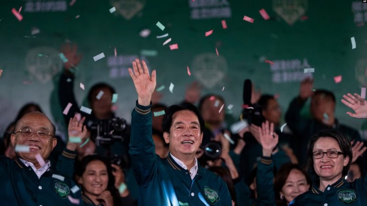 Tayvan'da seçimi bir kez daha Çin'le birleşmeye karşı çıkan parti kazandı