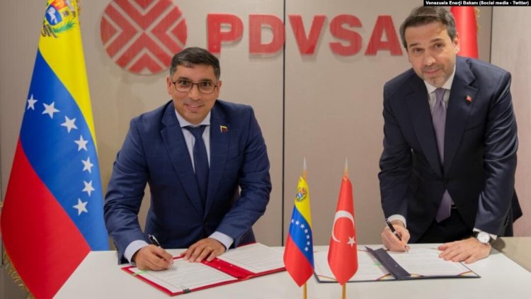 Venezuela ile Türkiye petrol, doğalgaz ve madencilik alanlarında iki mutabakat zaptı imzaladı