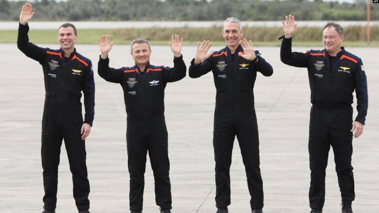 İlk Türk astronot Alper Gezeravcı ve beraberindeki üç astronot Dünya'ya döndü