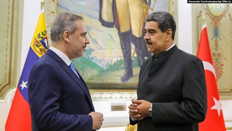 Dışişleri Bakanı Fidan Venezuela Cumhurbaşkanı Maduro'yla görüştü