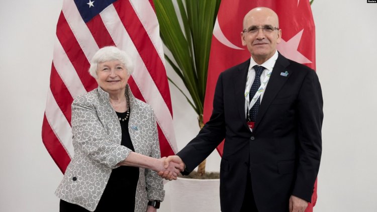 ABD ve Türk ekonomisinin önemli isimleri Brezilya’da buluştu: Yellen, Şimşek ve Karahan ile biraraya geldi