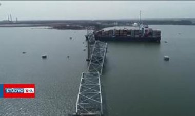 Baltimore’daki Francis Scott Key köprüsü’nün inşaatı yıllar alabilir