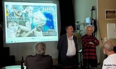 Fotomuhabir Ali Öz, Bavul Sanat Cafe'de Sunum Yaptı