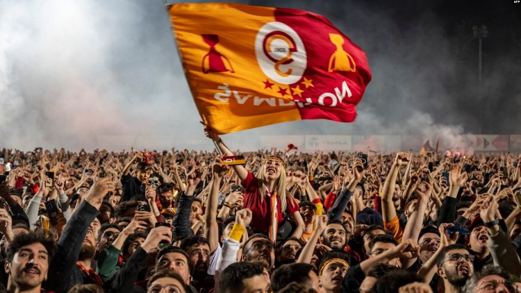 Süper Lig'in şampiyonu Galatasaray