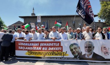 Haniye’nin öldürülmesi Cuma namazından sonra Türkiye genelinde protesto edildi