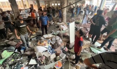 Harris'ten Gazze'deki okul saldırısı açıklaması: "Yine çok fazla sivil öldü, rehine anlaşması ve ateşkes şart"