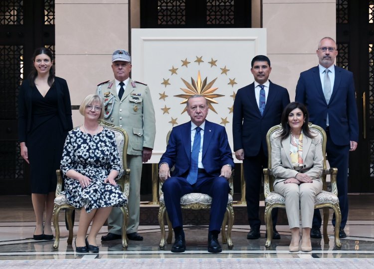 Erdoğan, Almanya’nın Yeni Büyükelçisini Kabul Etti