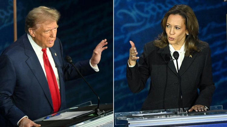 Başkan adayları Trump ve Harris canlı yayında kozlarını paylaştı: Hangi konular öne çıktı?