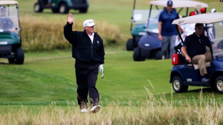 Trump'a Florida'da golf oynarken "suikast girişimi"; yara almadan kurtuldu