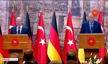 Erdoğan’ın Scholz ile görüşmesinde sığınmacı detayı: “Lübnan’dan gelenlere de kapımız açık”