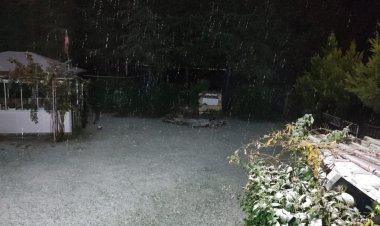 Denizli’nin Bozkurt İlçesine Mevsimin İlk Karı Düştü