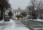 Berlin’de Kar Yağışı