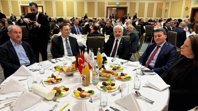 ERİAD İftarı: İş Dünyası, Diplomatlar ve STK Temsilcileri Bir Araya Geldi
