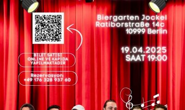 Berlin’de Kahkaha ve Müzik Gecesi: “Comedy Lounge & Music Show” Geliyor