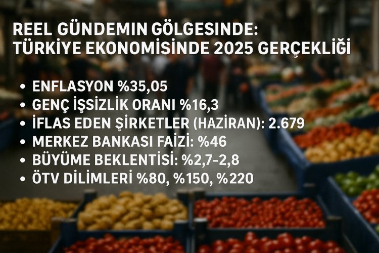 Reel Gündemin Gölgesinde: Türkiye Ekonomisinde 2025 Gerçekliği