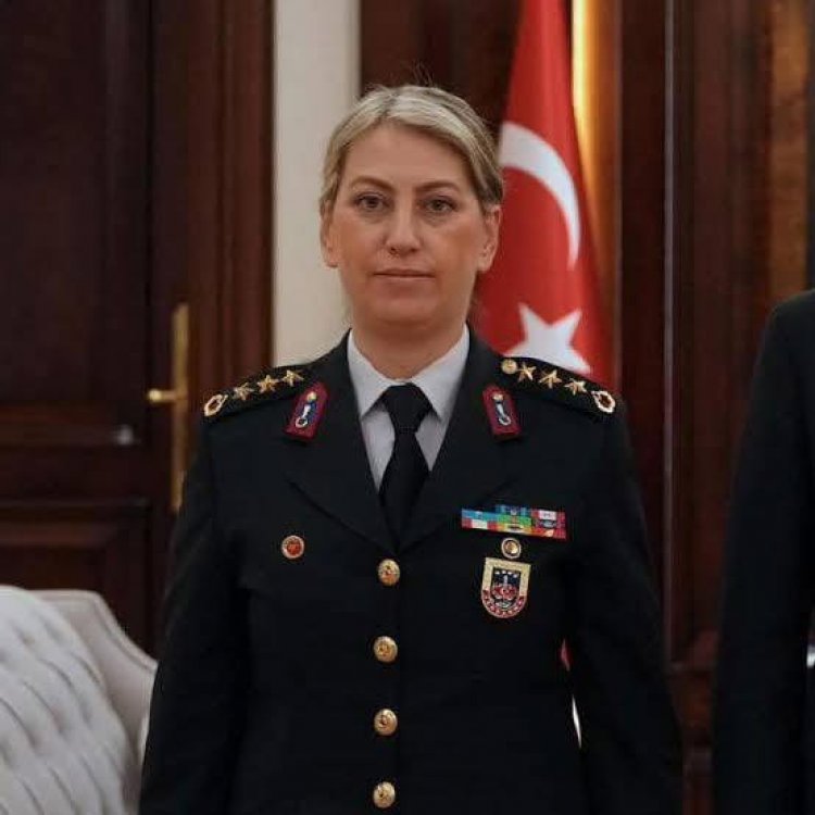 Çankırı İl Jandarma Komutanı Gülden Mat Şakir, Jandarma Teşkilatının İlk Kadın Generali Oldu