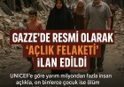 Gazze’de resmî olarak “açlık felaketi” ilan edildi