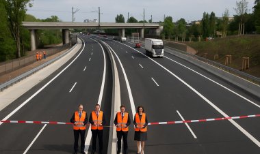 A100 otoyolunda yeni etap: Açılış yapıldı, sırada 17. bölüm var