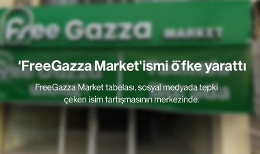 FreeGazza Market ismi tartışma yarattı: Tepkiler büyüyor